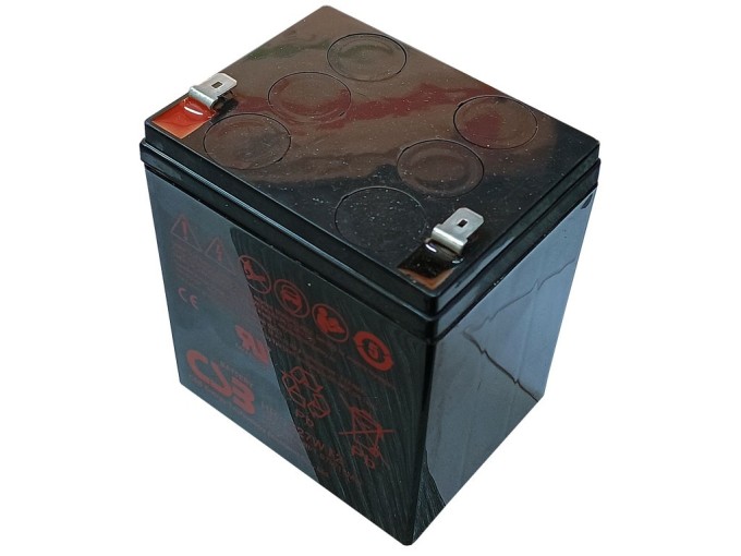 Olověný akumulátor 12V 6,5Ah AGM CSB HR1227W F2
