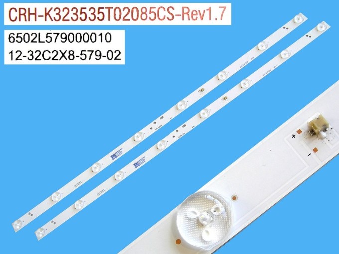 Sada LED podsvitu 578mm pro LCD TV 32" – 2 kusy