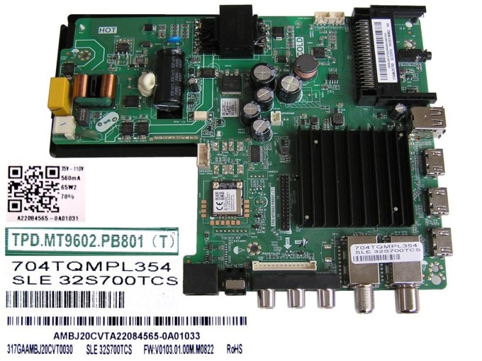 Základní deska LCD LED modulu pro SENCOR SLE32S700TCS