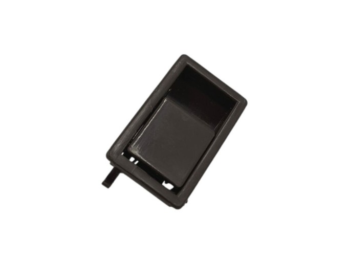 Pravý hnědý zámek krytu filtru digestoře Mora 5701, Gorenje 814604