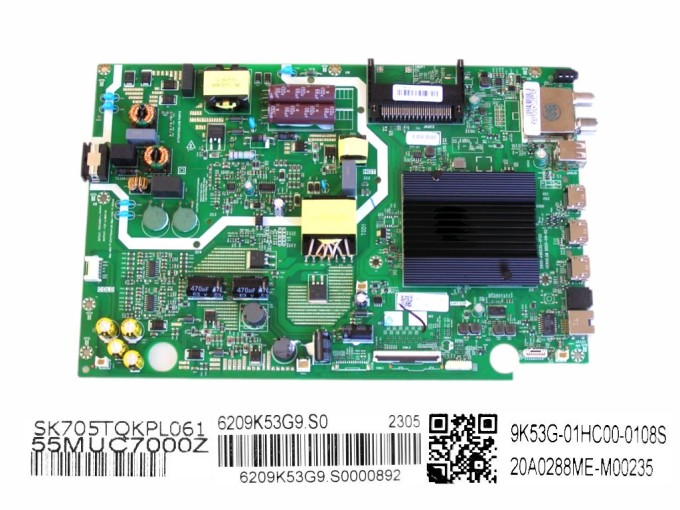 Základní deska LCD modulu pro Metz 55MUC7000Z – Main board 5800-A9K53G-0P20