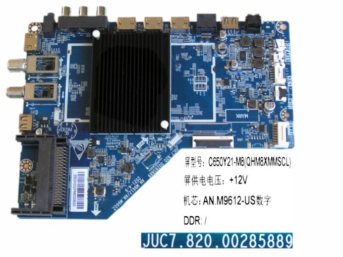 Základní deska LCD modulu Vivax Q Series 65Q10C main board JUC7.820.00285889