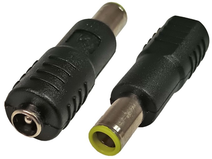 Napájecí přechodka konektoru se středovým pinem 5.5x2.1 mm na 7.9x5.5 mm
