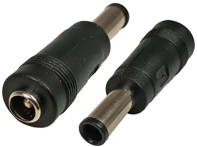 Napájecí adaptér konektor 5.5x2.1 mm na 6.0x4.2 mm se středovým pinem