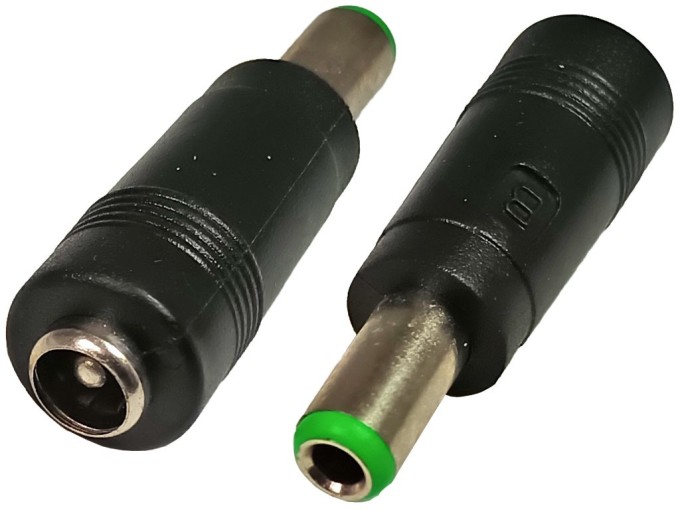 Napájecí redukce konektoru 5.5 x 2.1 mm na 6.3 x 3.0 mm