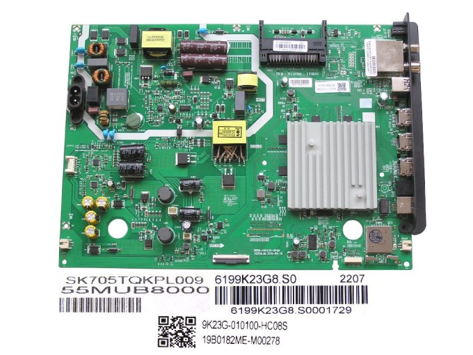 Základní deska LCD modulu pro METZ 55MUB8000 TV