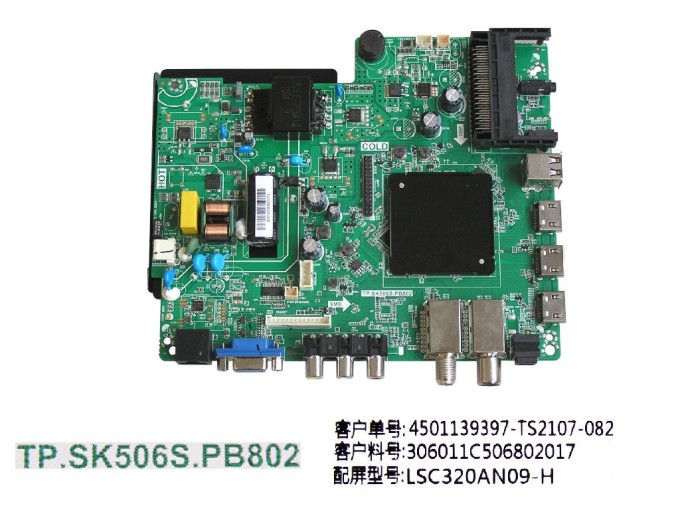 Základní deska LCD modulu C21081140-0A01584 pro TV VIVAX