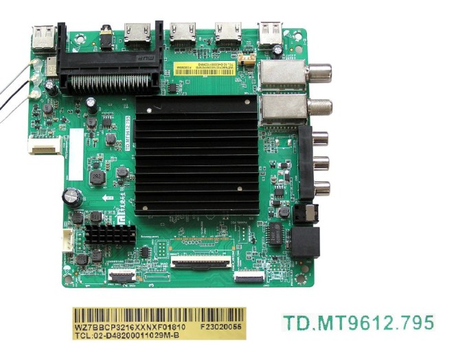 Základní deska LCD modulu Xiaomi L65M7-Q2EU main board F23020055
