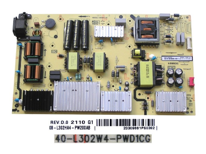 Napájecí zdrojová deska a LCD modul pro TCL 70"