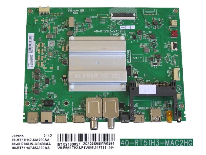 Základní deska LCD LED modulu TCL 08-RT51H47-MA200AA / 40-RT51H3-MAC2HG