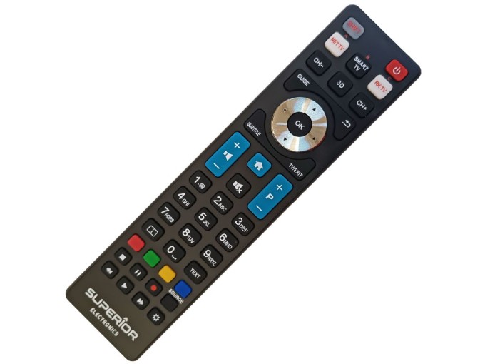 Univerzální dálkový ovladač Superior pro Philips TV se Smart a 3D funkcemi