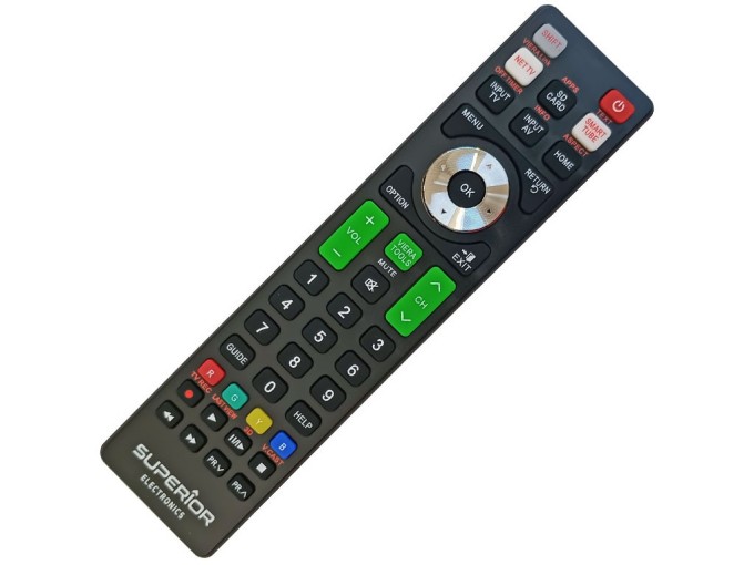 Univerzální dálkový ovladač Superior pro Panasonic TV se Smart a 3D funkcemi