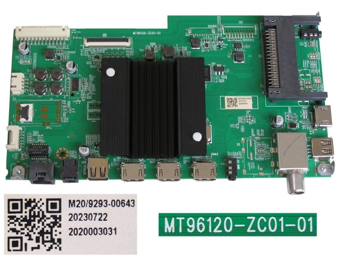 Základní deska LCD modulu pro KIVI 43U750NB TV MT96120-ZC01-01