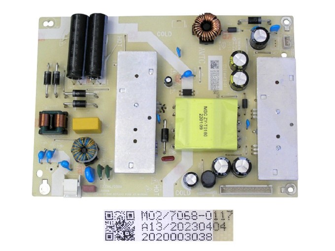 Napájecí zdrojový modul pro LCD TV KIVI 40F740NB M02/7068-01172 A13/20230404