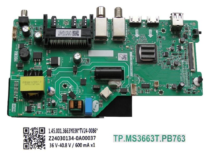 Základní deska LCD modulu pro Sencor SLE3230TCS TV