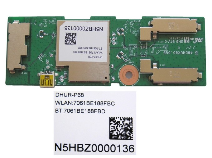 WiFi modul LCD LED pro Panasonic DHUR-P68 N5HBZ0000136