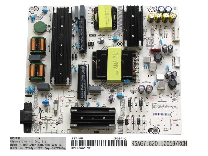 Napájecí zdrojový modul LCD Hisense RSAG7.820.12059/ROH