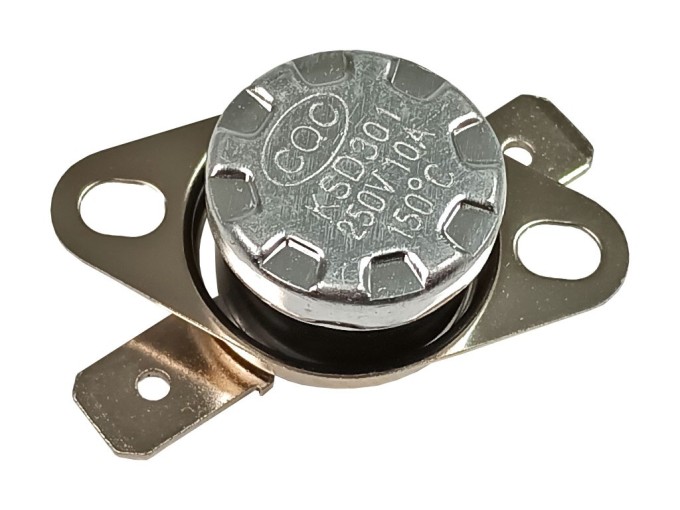Vratná tepelná pojistka 150°C 10A 250V M601/4-D