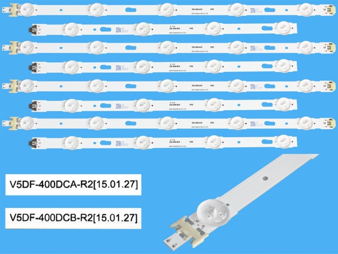 Sada LED podsvícení 820mm pro Samsung LCD panel 40" s 8 pásky