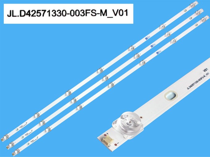 Sada LED podsvícení 760mm pro Hisense LCD TV 3 pásky DLED TOTAL ARRAY JL.D42571330-003FS-M_V01