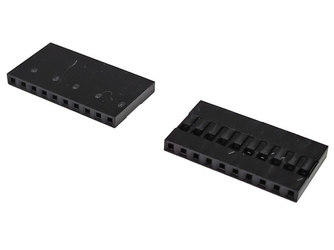 Zásuvkový konektor BLS 10 PIN 2,54 mm na kabel Dupont NSR