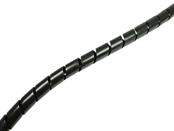 Polyetylénová vinutá bužírka pro svazky 12-35 mm, černá