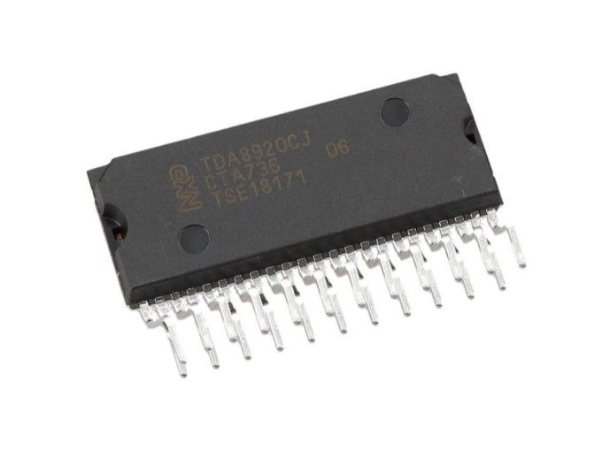 Class-D audio zesilovač TDA8920 CJ / N1