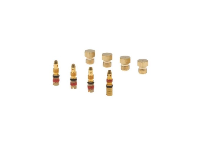 Originální sada 8 trysek pro plynovou varnou desku 00605691 BOSCH / SIEMENS