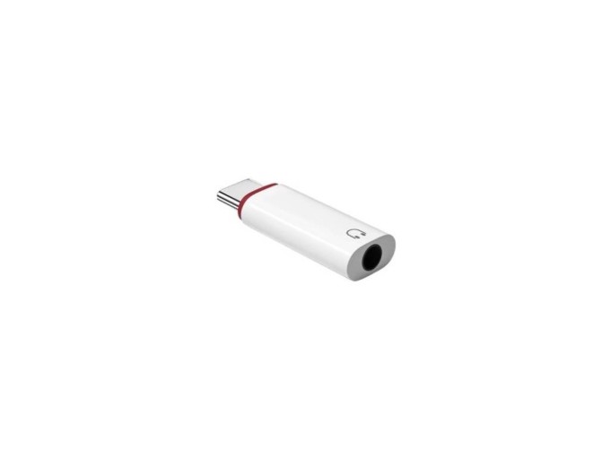 Adaptér Lightning na 3,5 mm jack pro sluchátka bílý