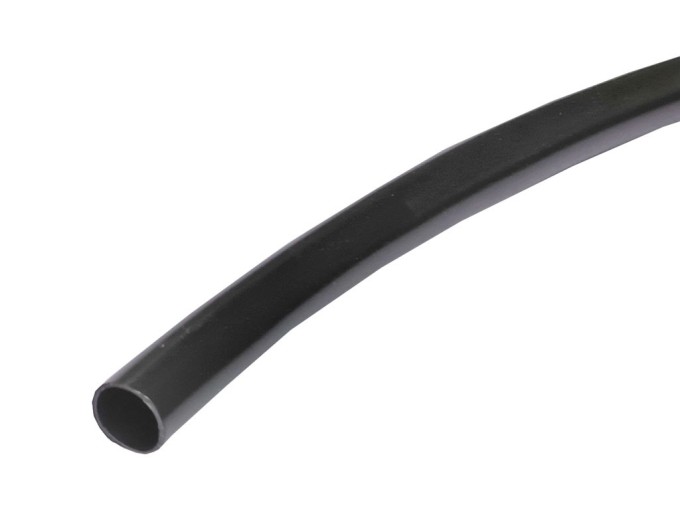 PVC izolační bužírka černá 6 mm vnitřní průměr, tloušťka stěny 0,5 mm, metráž