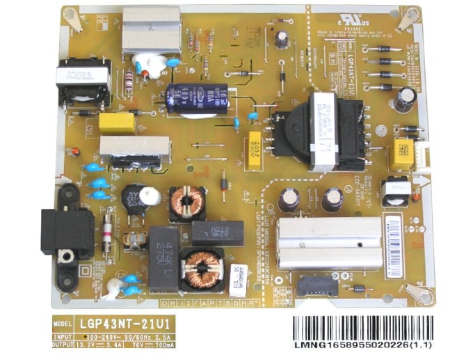Napájecí zdrojový LCD modul EAY65895502 pro LG TV