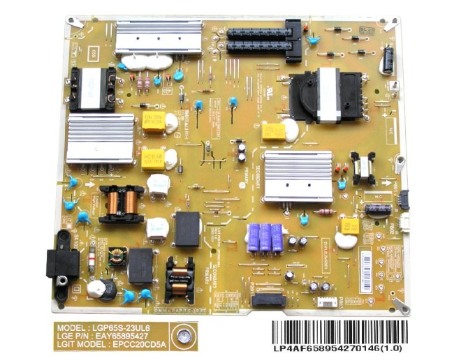 Napájecí zdrojová deska LCD modulu EAY65895427 pro LG TV