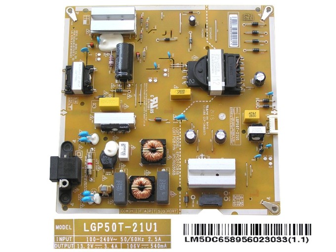 Napájecí zdrojová deska LCD modulu EAY65895602 pro TV LG