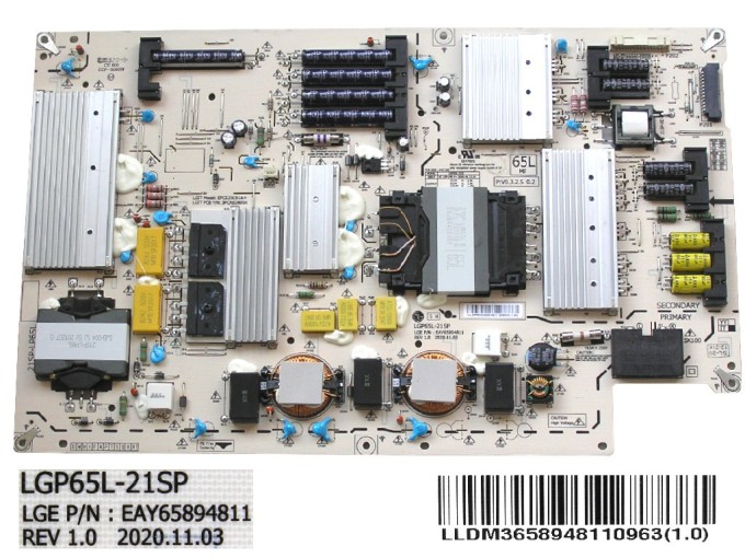Napájecí zdrojová deska LCD modulu EAY65894811 pro TV LG
