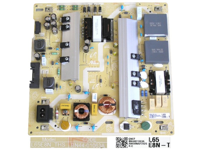 Napájecí modul LCD zdroje BN44-01063A pro TV