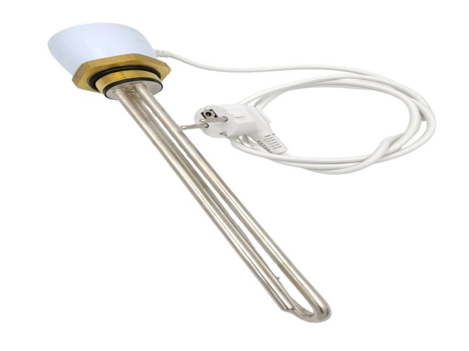 Topné těleso s termostatem 1500W / 230V závit G 5/4" niklované