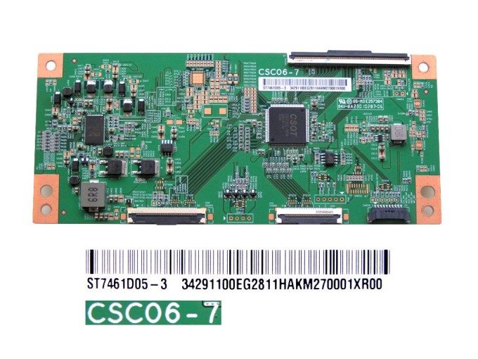 T-CON board CSC06-7 pro LCD TV 75"