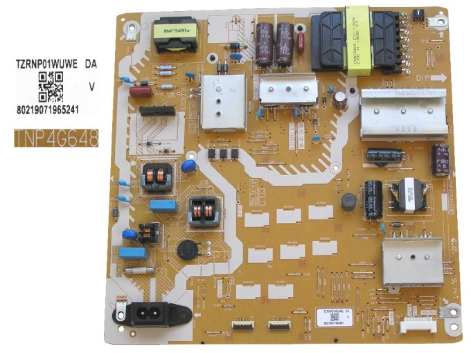 Napájecí zdrojový LCD modul TNP4G648 / TZRNP01WUWE pro Panasonic
