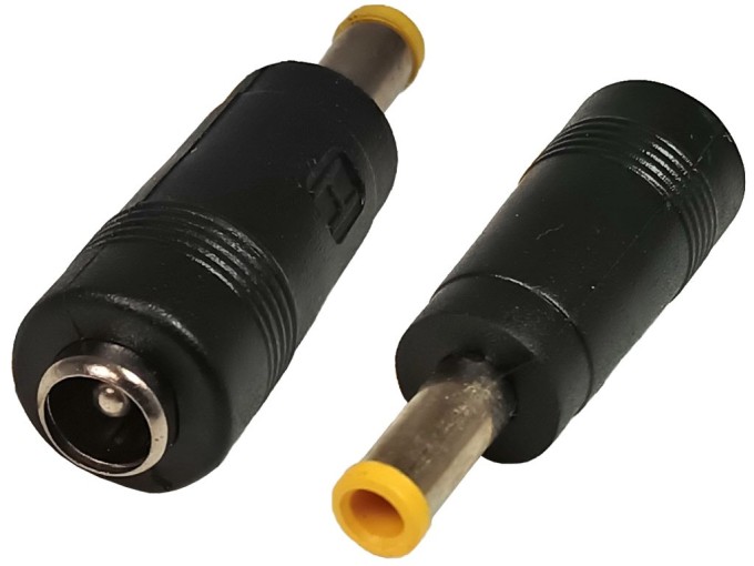 Napájecí redukce konektoru 5.5x2.1 mm zásuvka na 5.0x3.0 mm zástrčku se středovým pinem
