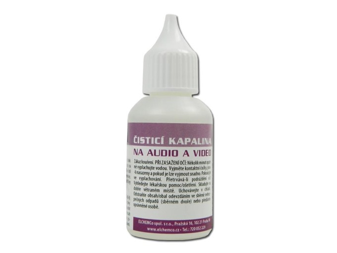 Čistící kapalina pro AUDIO a VIDEO zařízení 30ml