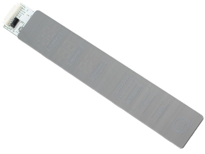 Přední panel s displejem do chladničky 49046236 HAIER