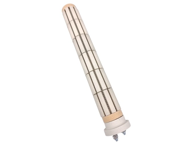 Keramické topné těleso do bojleru 2000 W, 6 článků, délka 380 mm