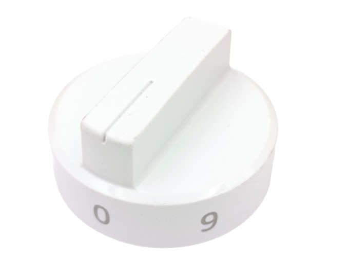 Bílý ovládací knoflík plotny pro sporák Gorenje 354B.10