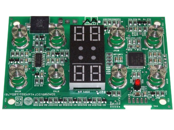 Elektronický ovládací modul varné desky Beko HII64400AT 163260053