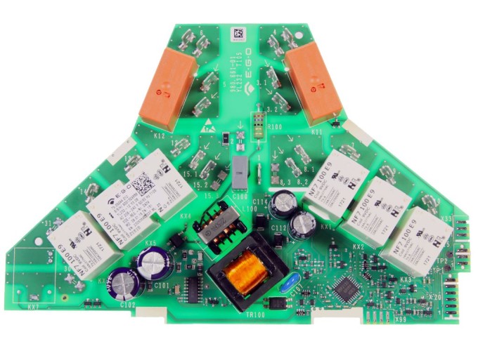 Elektronický modul napájení pro sklokeramickou varnou desku Bosch PKN651FP1E/03
