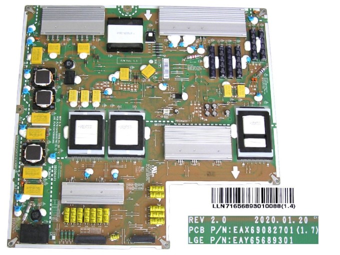 Napájecí zdrojový LCD modul EAY65689301 / LGP55WS-20OP pro TV