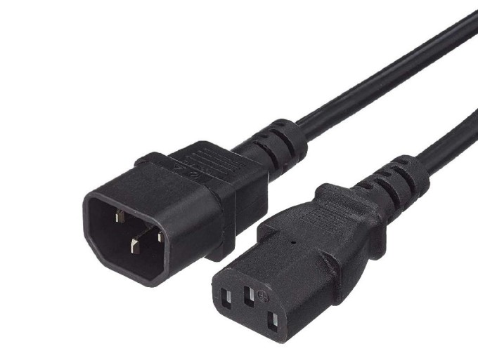 Prodlužovací napájecí kabel 2m PremiumCord k počítači