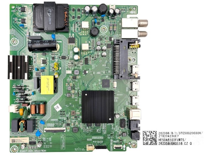 Základní deska LCD modulu pro Hisense 50A7100F