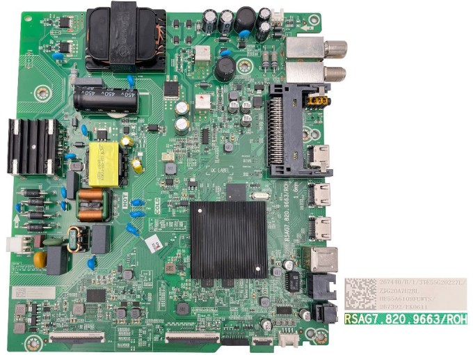 Základní deska LCD modulu Hisense 55A7100F main board HE55A6109FUWTS