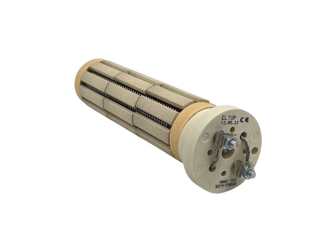 Topné těleso keramické  200W 24V 3čl.d=48/l=200mm